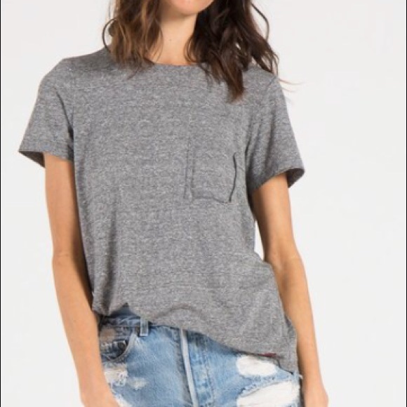 n:Philanthropy Tee Gray Twist Open Back NWT - Picture 4 of 8